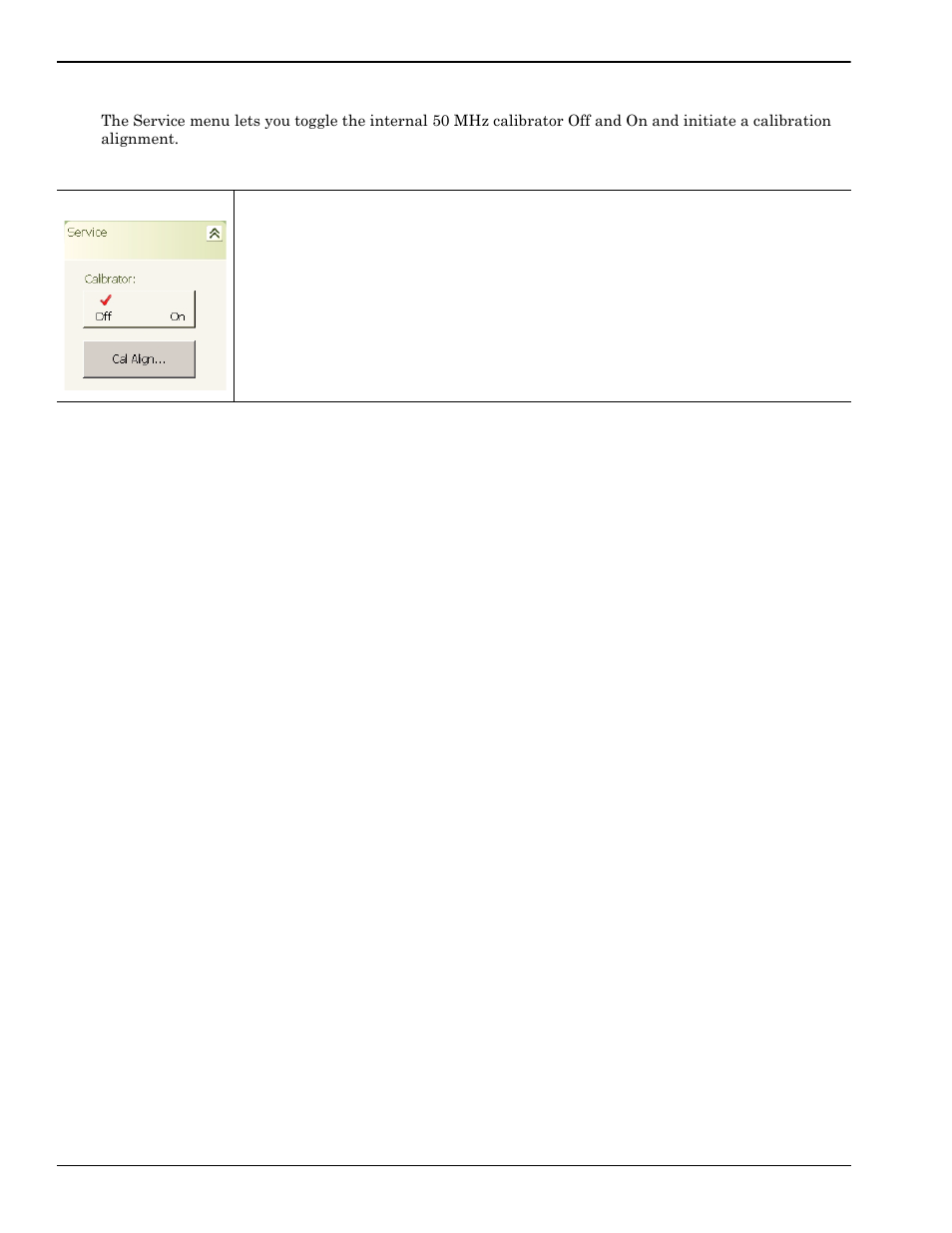 Service menu -34, Service menu | Anritsu Series MS278XB User Manual | Page 132 / 276