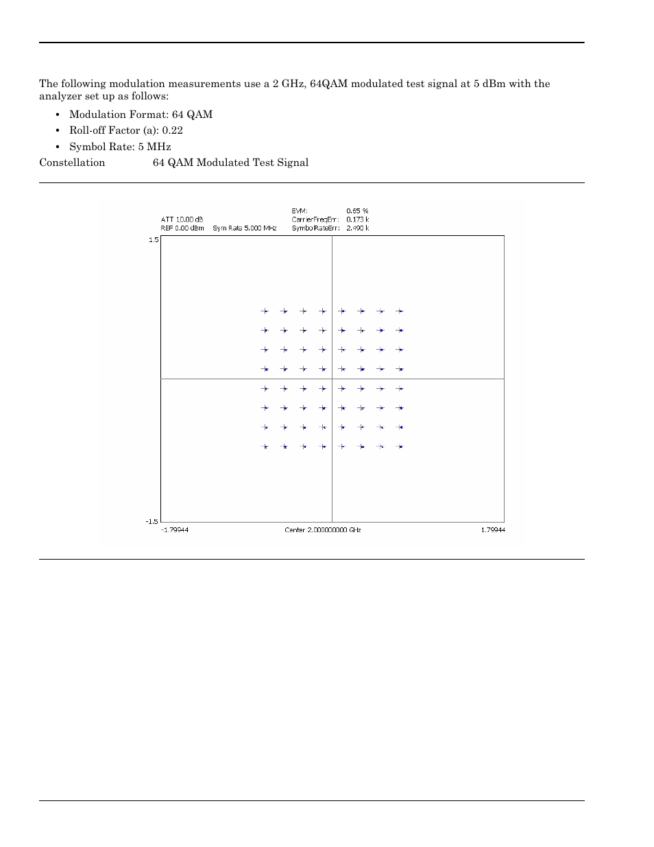 Qam measurement, Qam measurement -40 | Anritsu Series MS278XB User Manual | Page 196 / 276