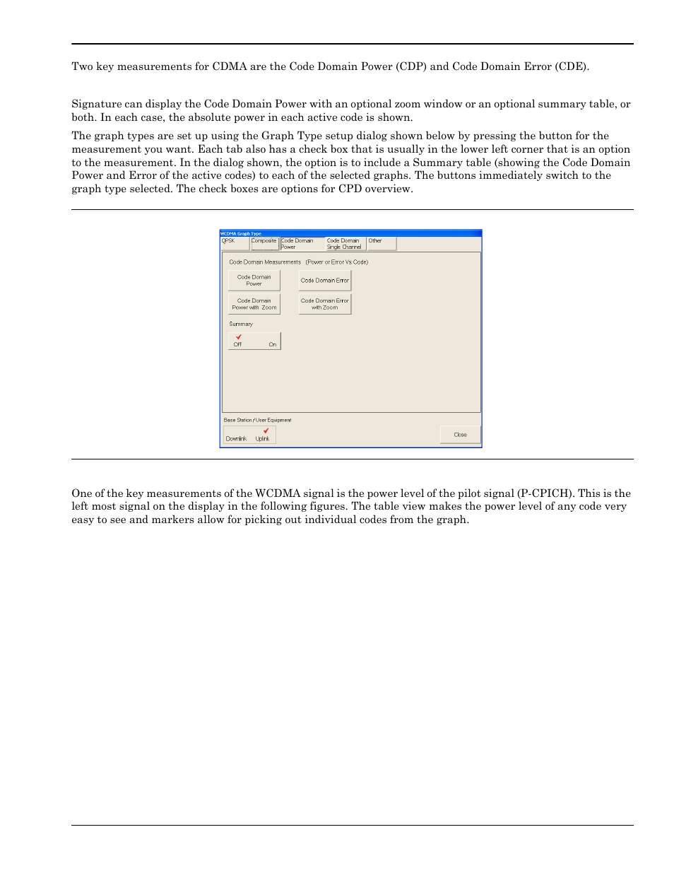 Code domain power measurement -43, Code domain power measurement | Anritsu Series MS278XB User Manual | Page 199 / 276