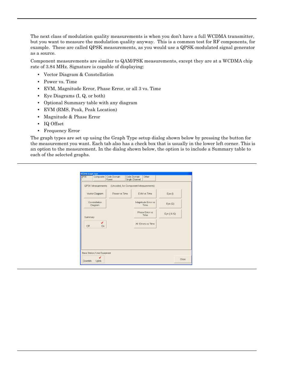 Qpsk measurement -50 | Anritsu Series MS278XB User Manual | Page 206 / 276