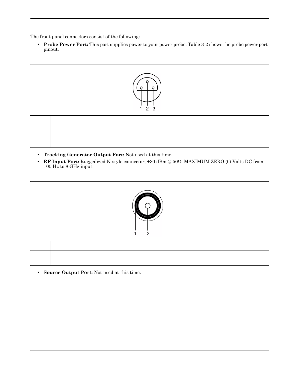 Connectors, Connectors -9 | Anritsu Series MS278XB User Manual | Page 61 / 276