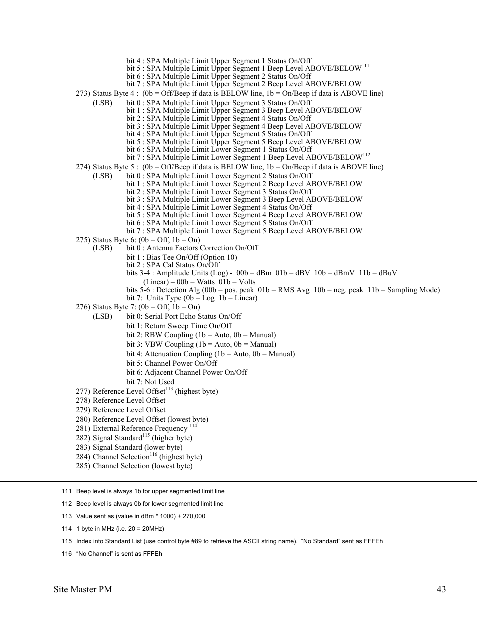 Site master pm 43 | Anritsu Site Master S331D User Manual | Page 49 / 132