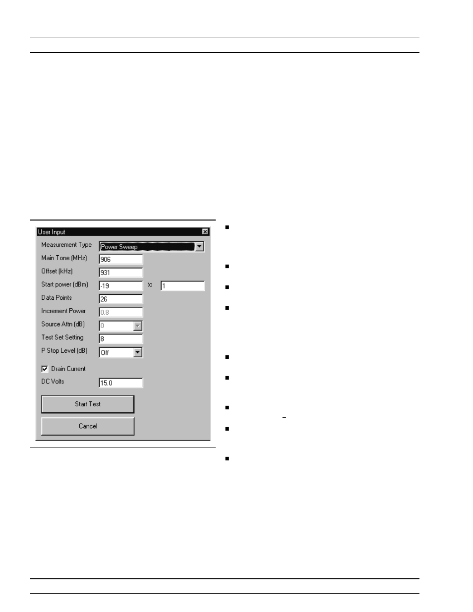 Power sweep, two tone 5-10, Single frequency power sweep 5-10, S-parameters operations, measurement | Anritsu ME7840A User Manual | Page 71 / 126