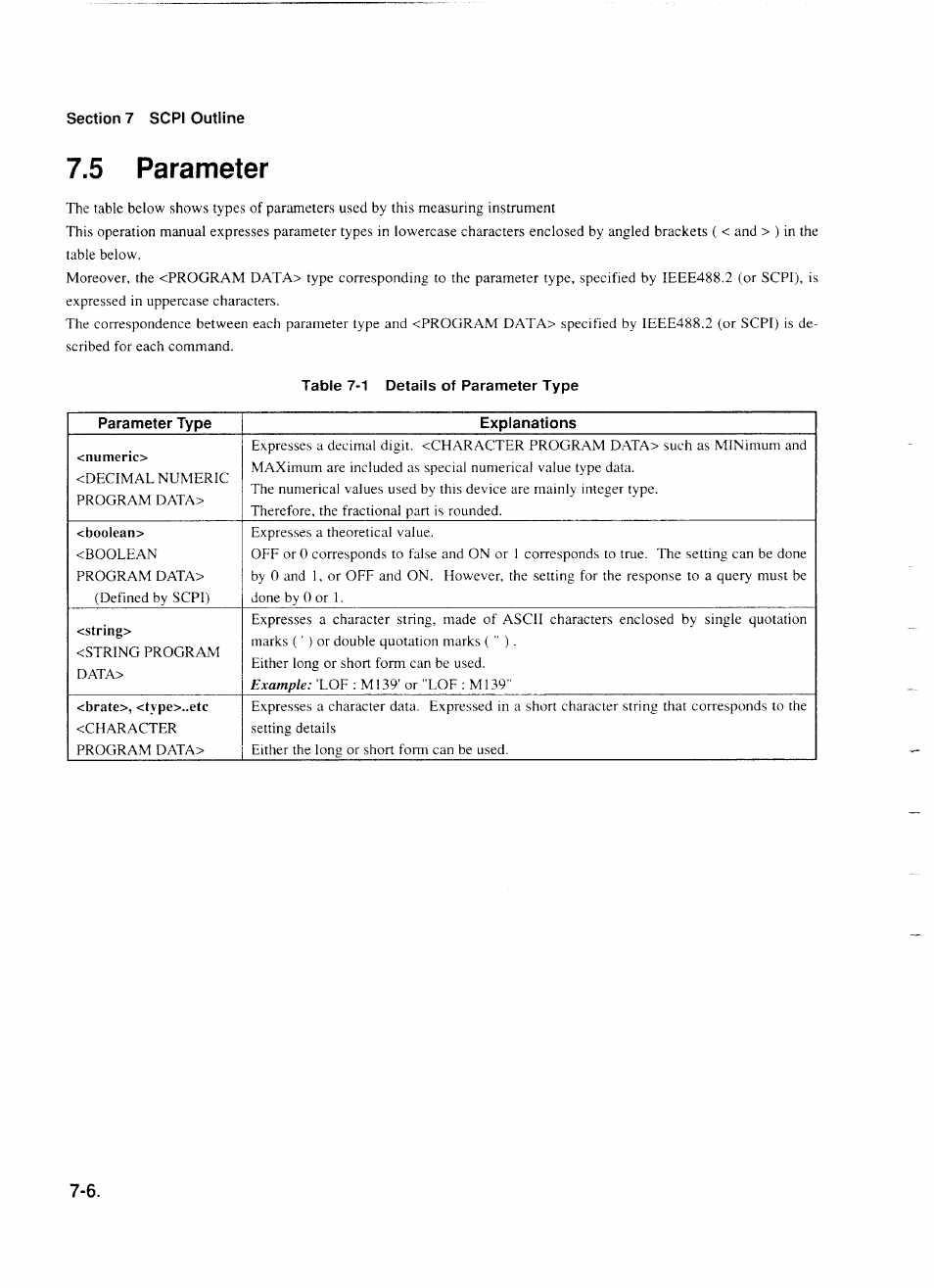 5 parameter, 5 parameter -6 | Anritsu MP1777A User Manual | Page 77 / 132