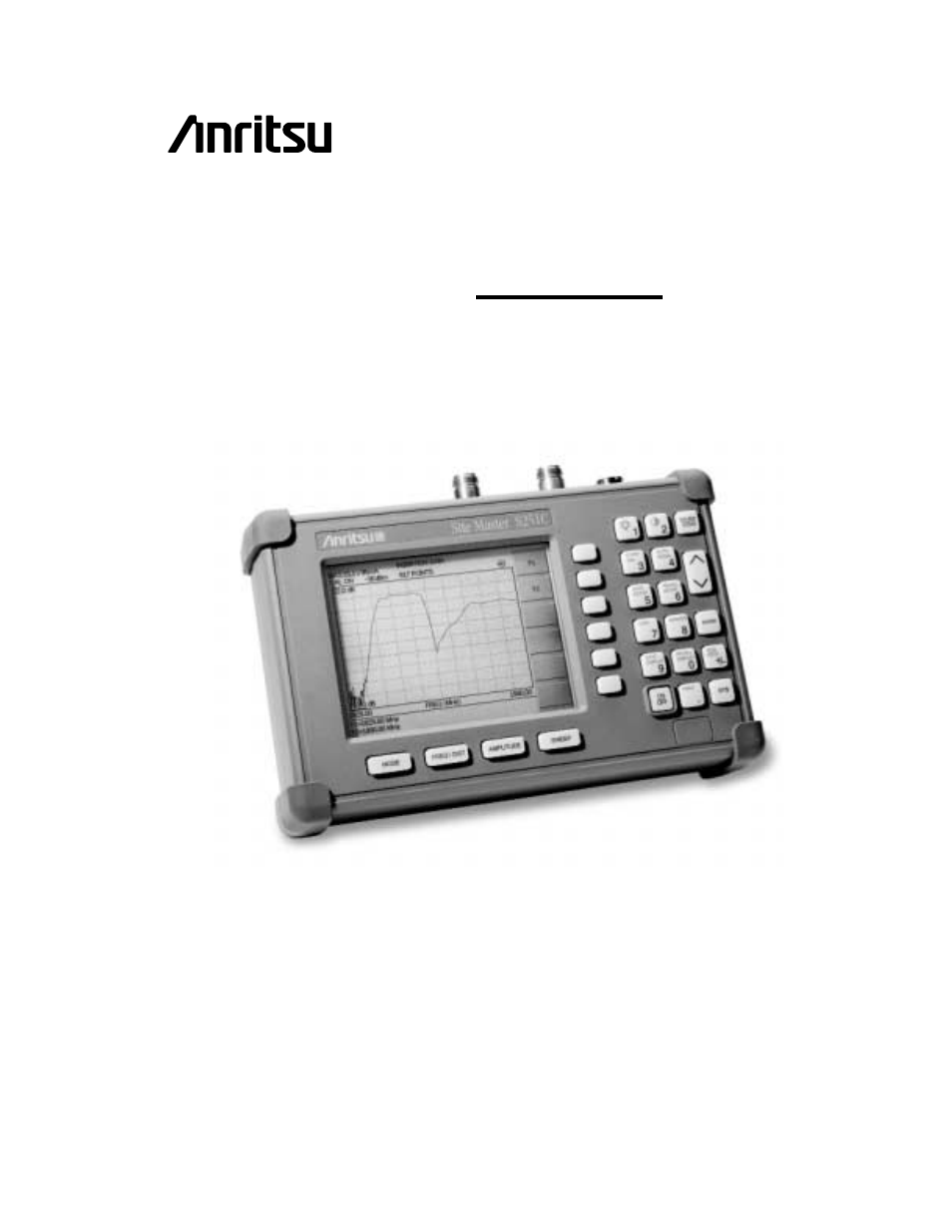 Anritsu S251C User Manual | 83 pages