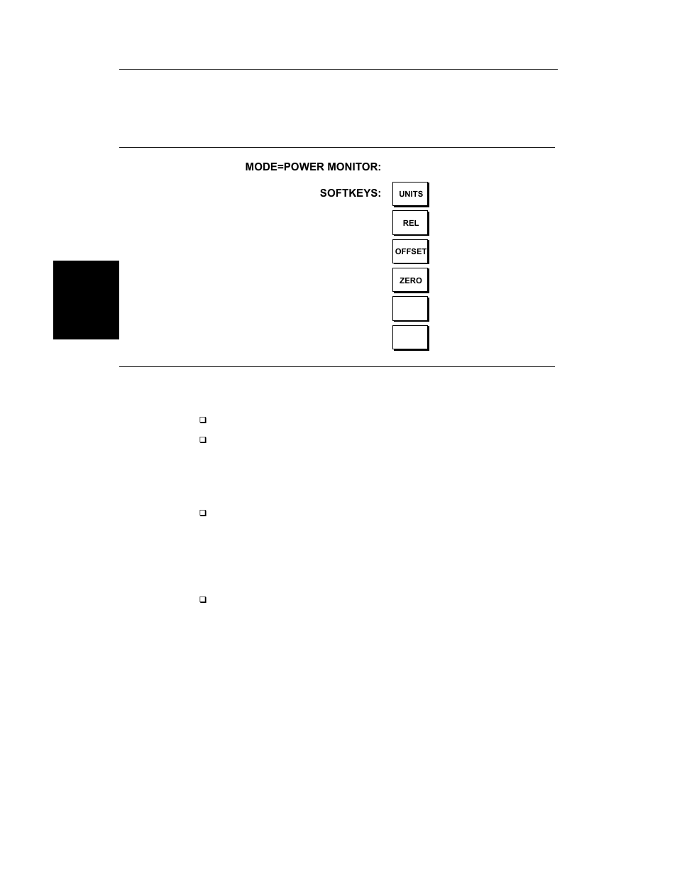 Power monitor menu (option 5) 2-10, Power monitor menu (option 5) -10, Power monitor menu (option 5) | Anritsu S251C User Manual | Page 27 / 83