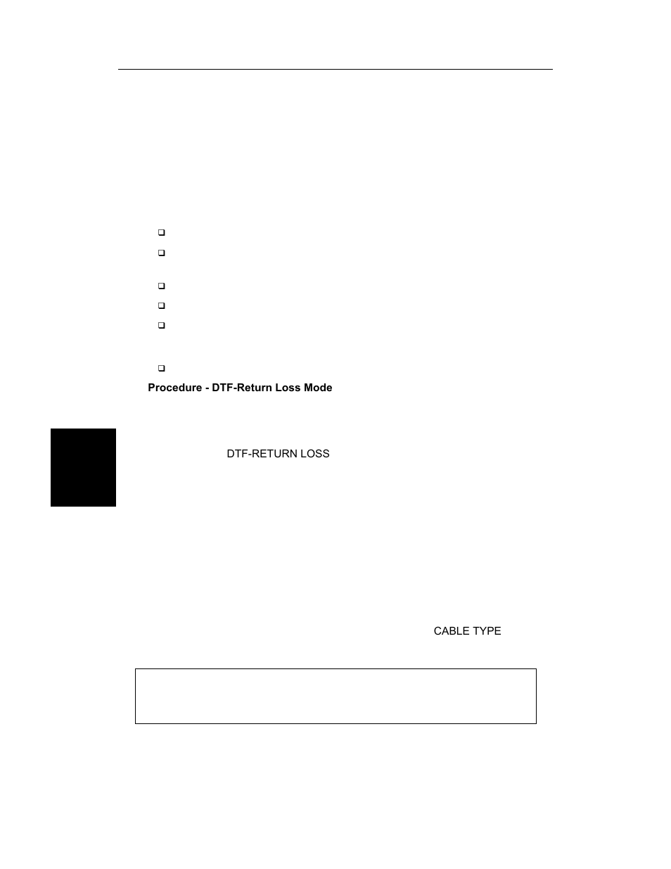 Distance-to-fault (dtf) transmission line test 4-8, Distance-to-fault (dtf) transmission line test -8 | Anritsu S251C User Manual | Page 55 / 83