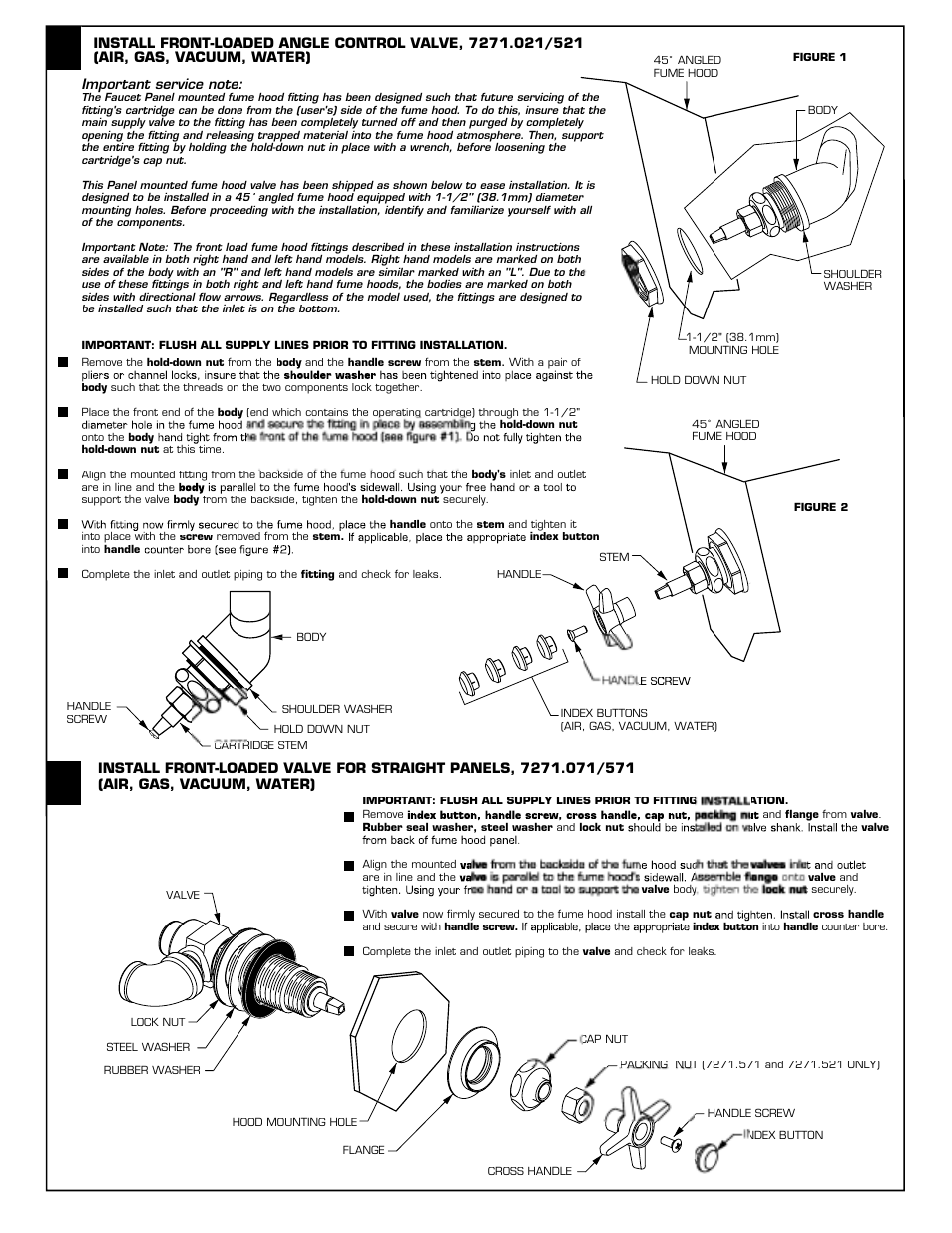American Standard 7271.521 User Manual | Page 3 / 4