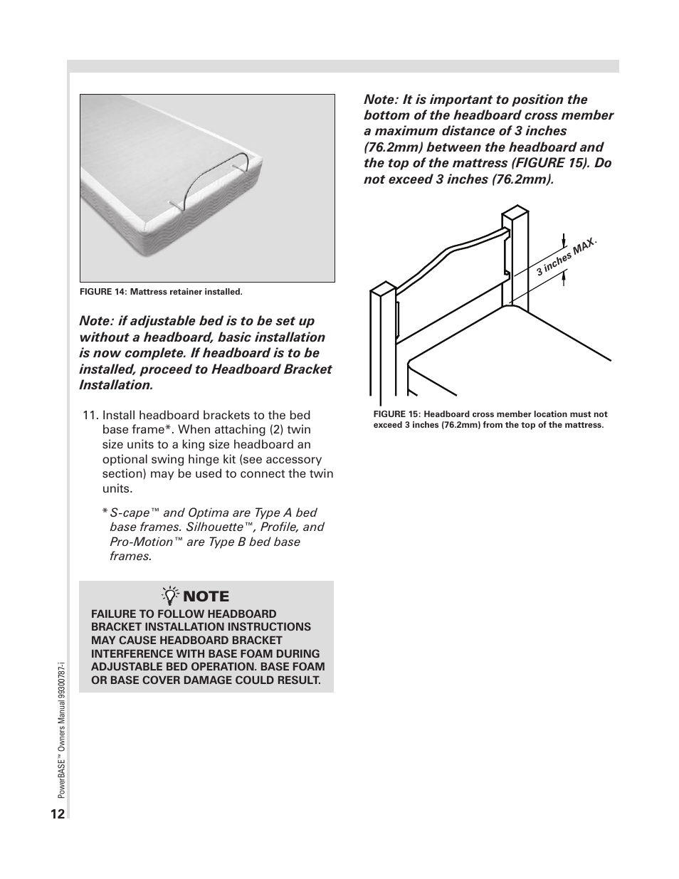 InnoMax Adjustable Bed Base User Manual | Page 12 / 18