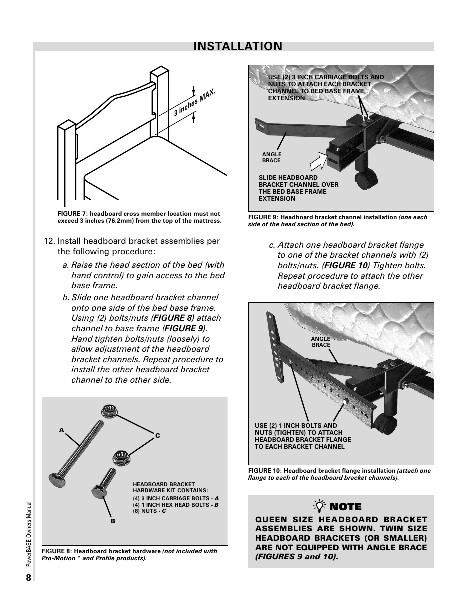 Installation | InnoMax Scape Adjustable Power Base User Manual | Page 10 / 12