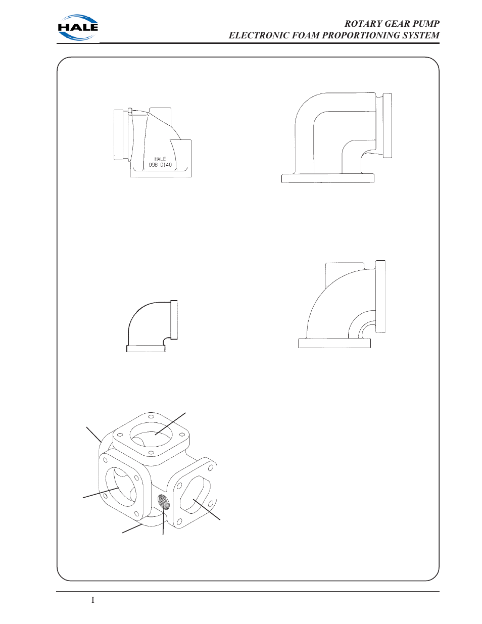 Elbows and mini manifold | Hale 5.0 FoamLogix User Manual | Page 21 / 122