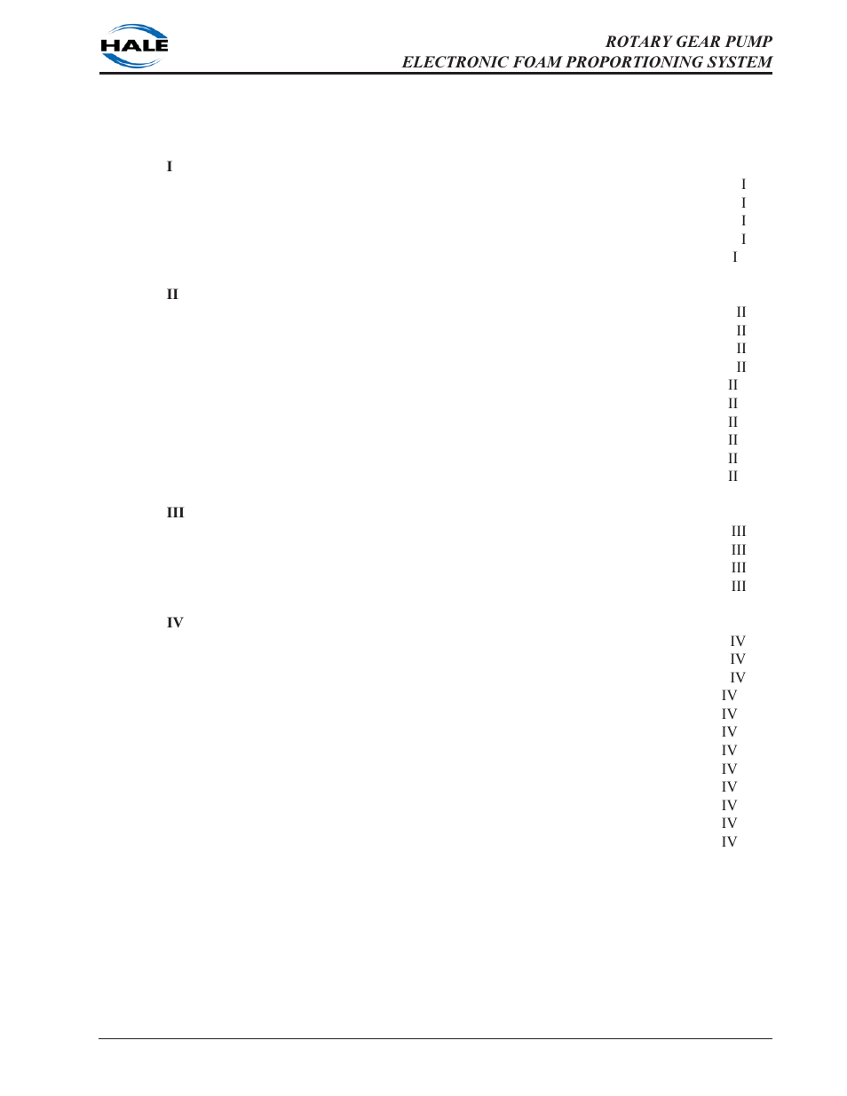 Hale 5.0 FoamLogix User Manual | Page 3 / 122