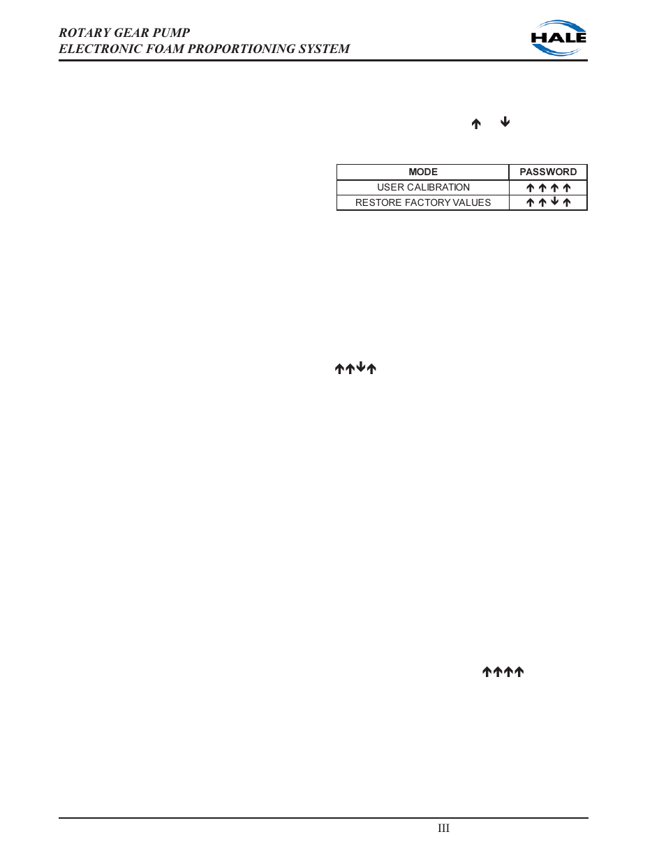 User calibration | Hale 5.0 FoamLogix User Manual | Page 86 / 122