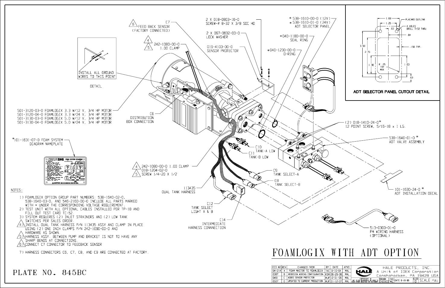 Foamlogix with adt option b | Hale FoamLogix 6.5 User Manual | Page 183 / 194