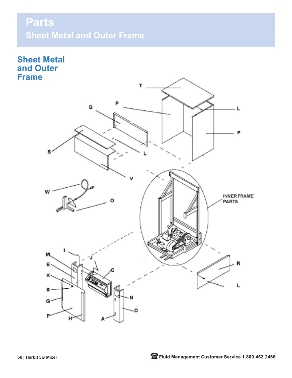 Parts | Fluid Management 5G-HD Harbil 5-Gallon Shaker User Manual | Page 58 / 81