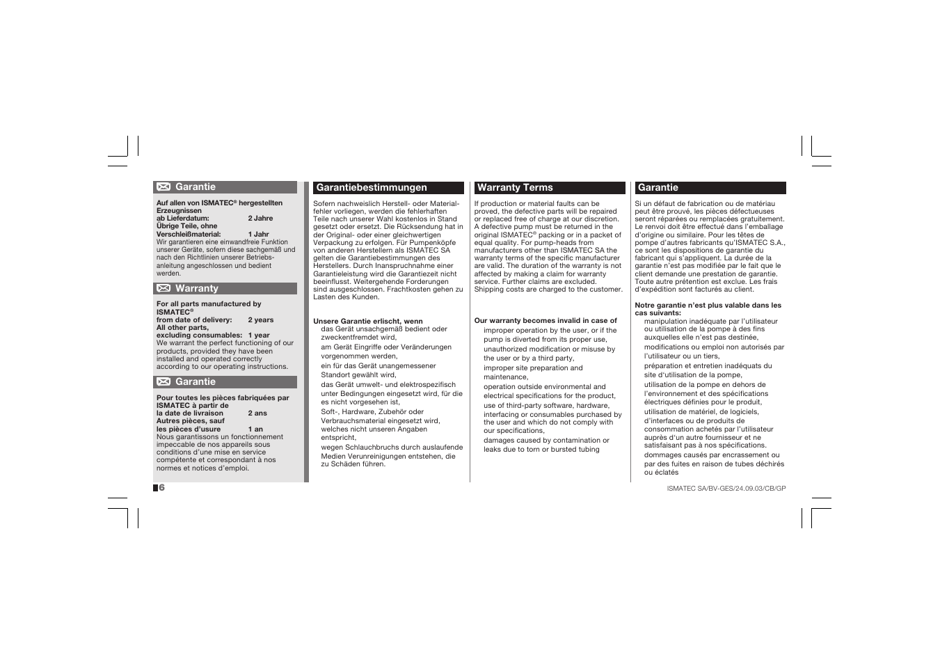 IDEX Health & Science BV - GES User Manual | Page 6 / 28
