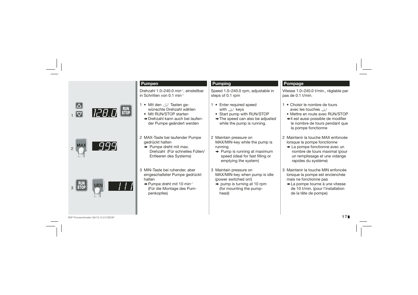 IDEX Health & Science BVP Process User Manual | Page 17 / 44