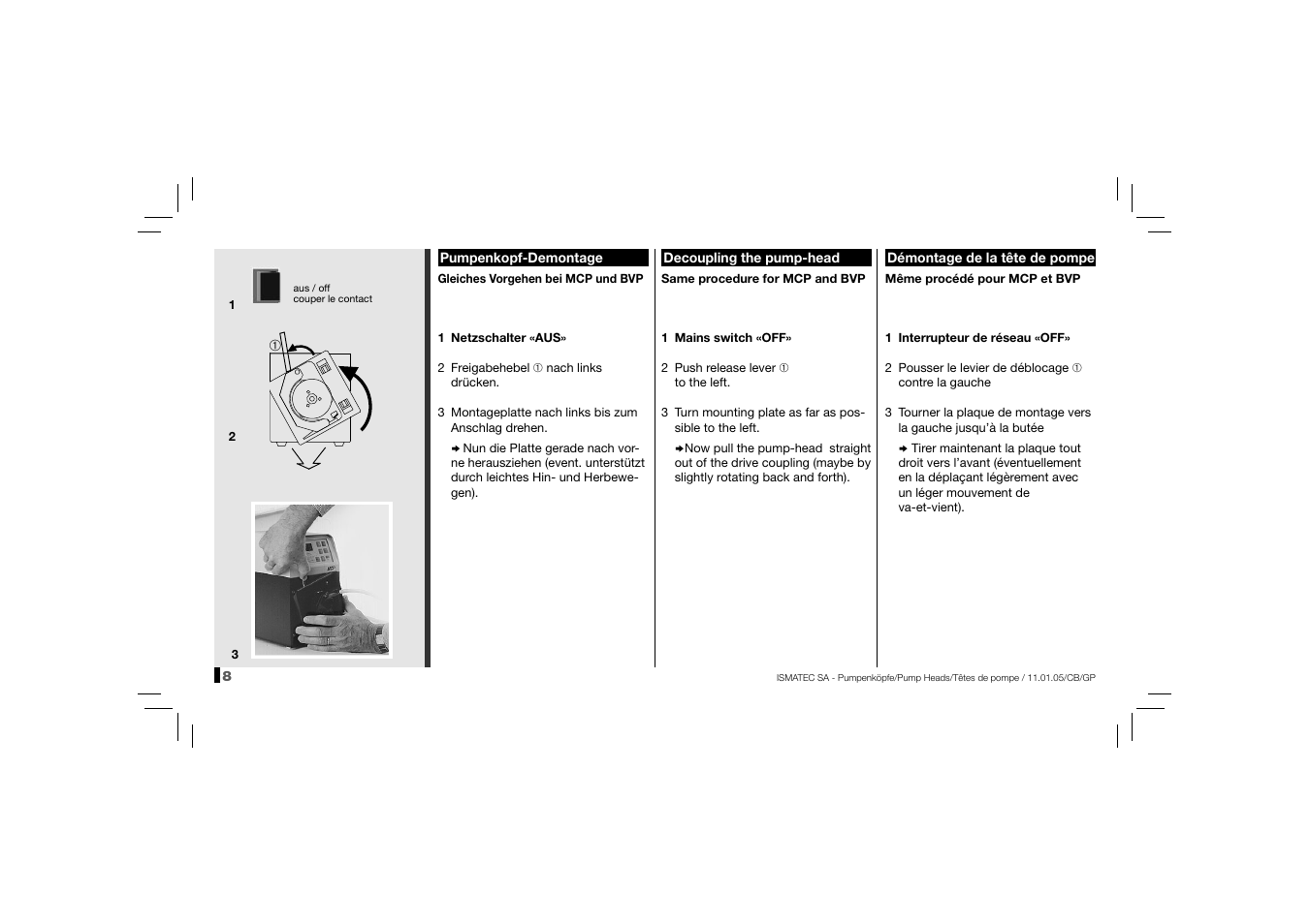 IDEX Health & Science BVP Pumpheads User Manual | Page 8 / 16