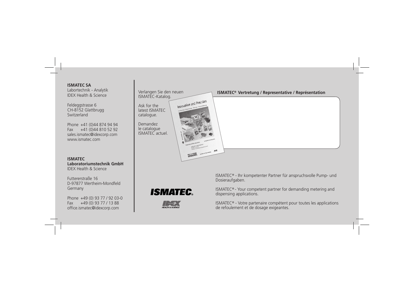 IDEX Health & Science REGLO Quick User Manual | Page 28 / 28