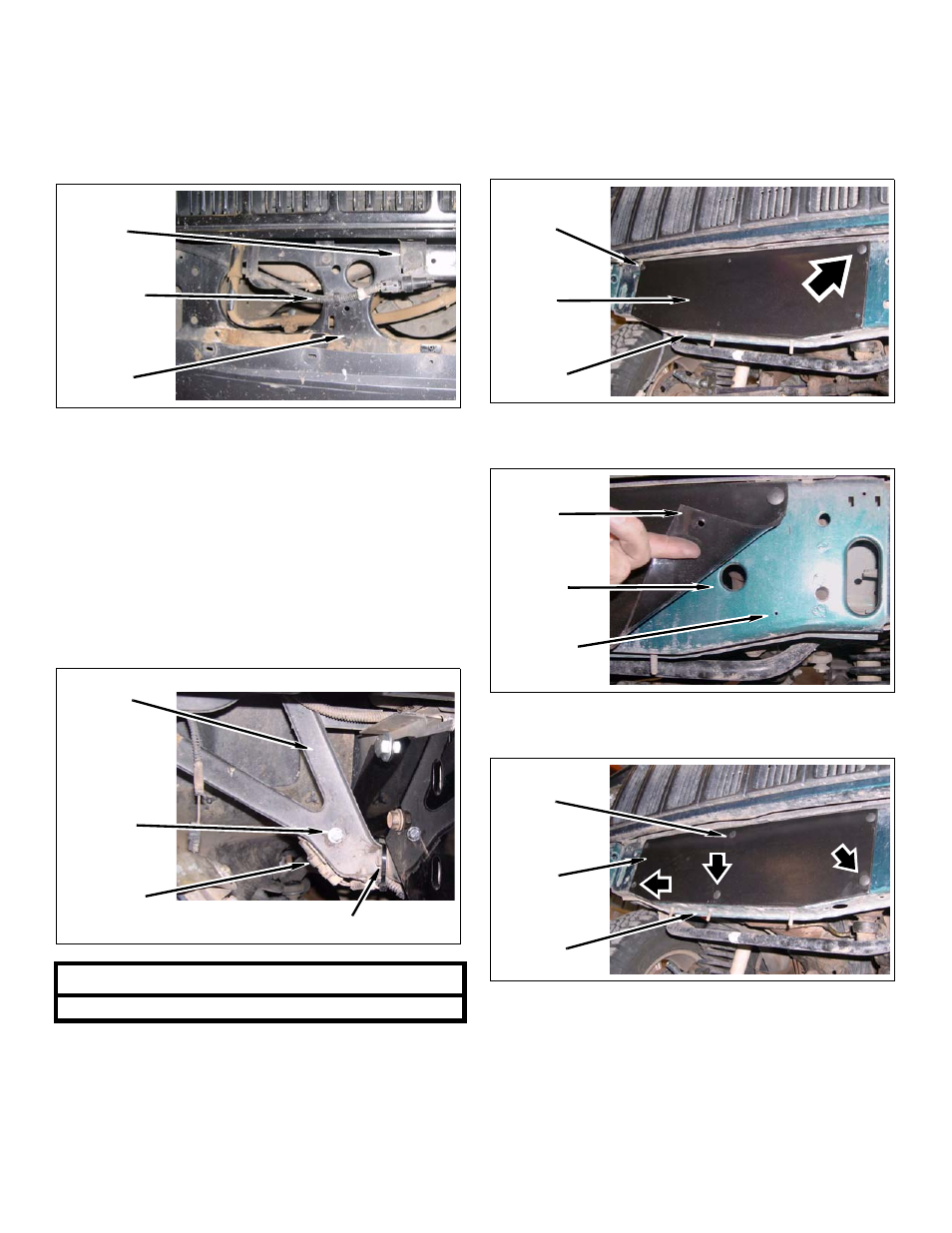 OR-Fab 83203 JEEP CHEROKEE XJ 3-PIECE FRONT WINCH BUMPER User Manual | Page 6 / 12