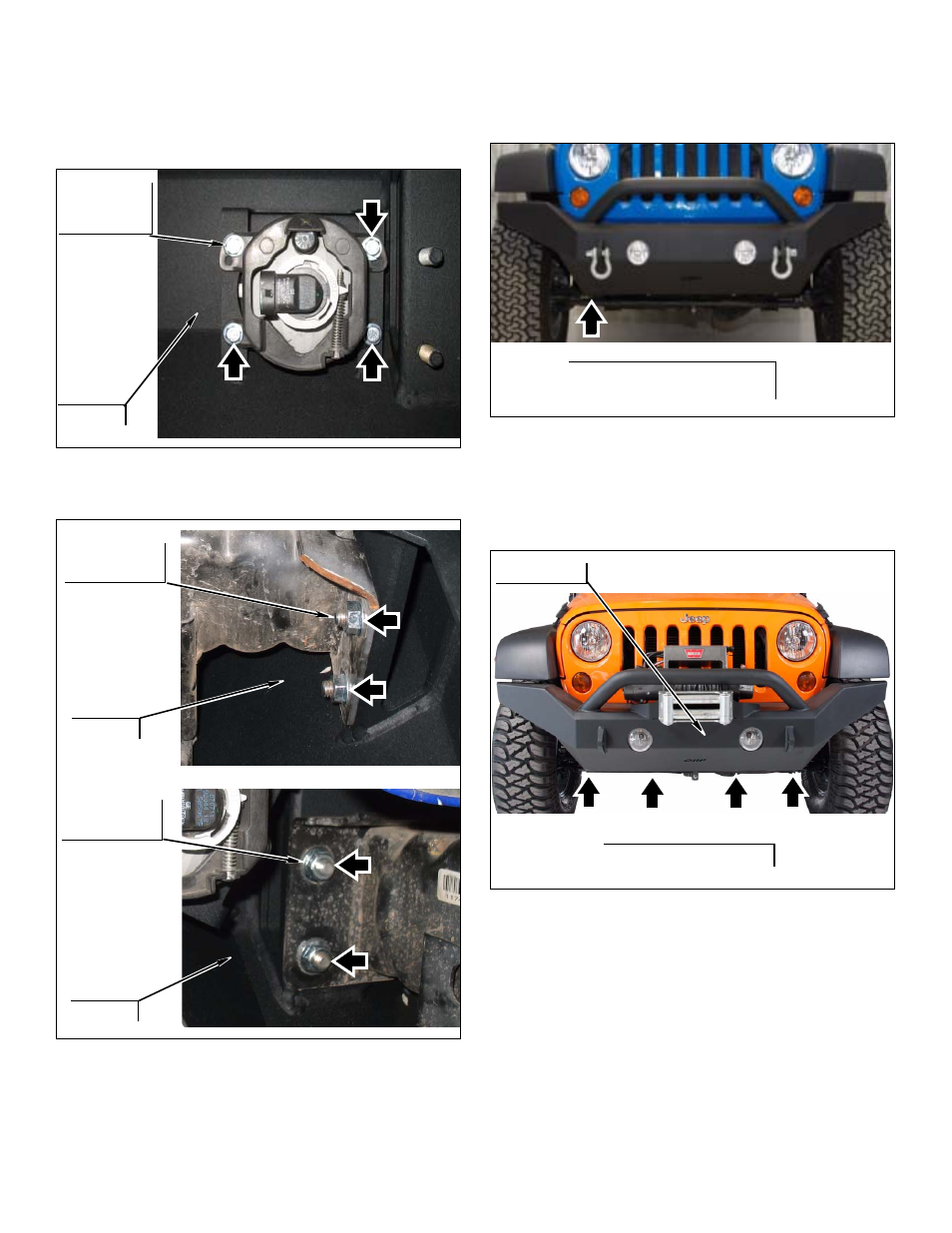OR-Fab 83236 JK WRANGLER HD FULL WIDTH TOP WINCH MOUNT FRONT BUMPER User Manual | Page 3 / 4