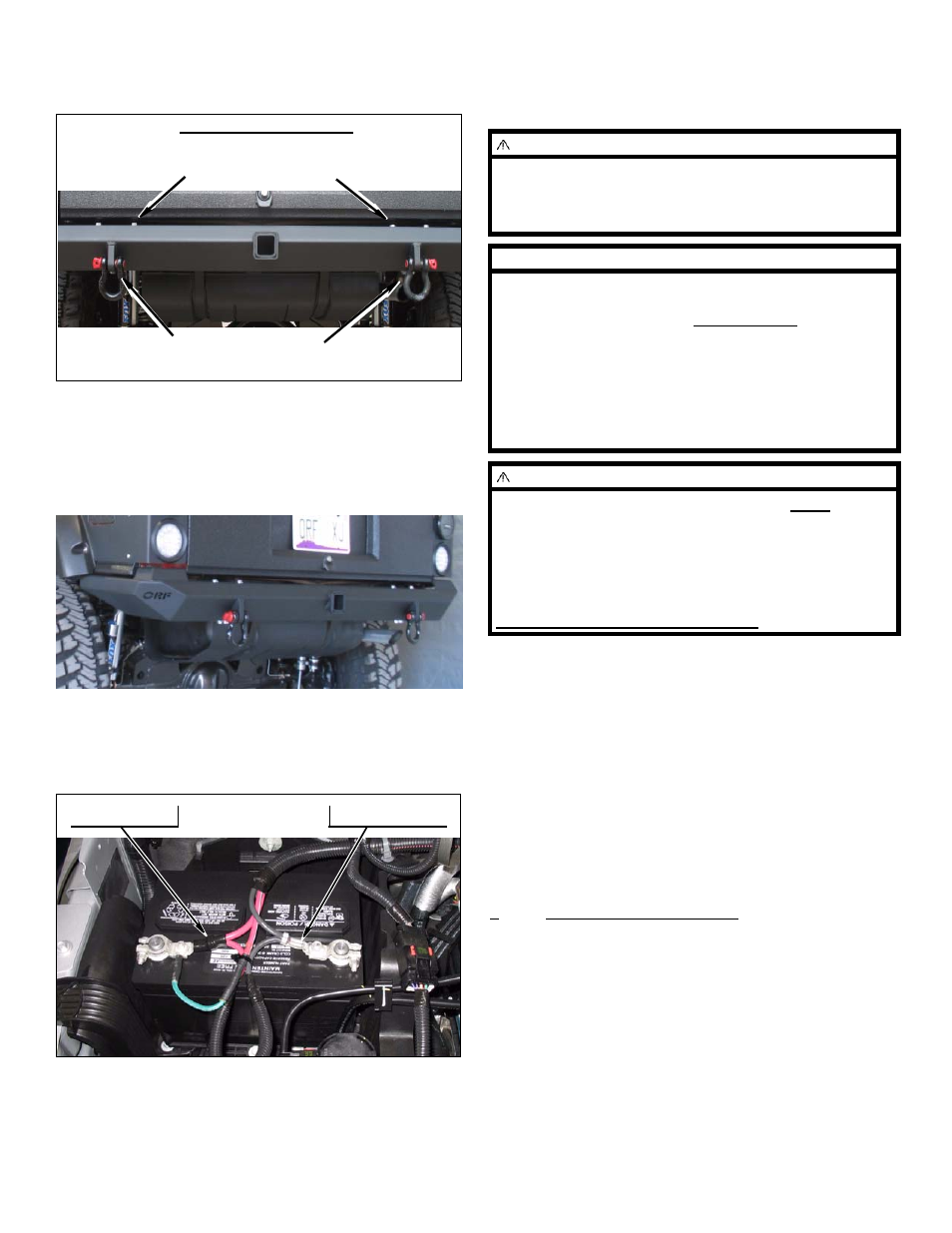 Kit parts list | OR-Fab 83245 JEEP CHEROKEE XJ HD COMP CUT REAR BUMPER (CUT & FOLDED) REAR LOWER QUARTERS User Manual | Page 4 / 8