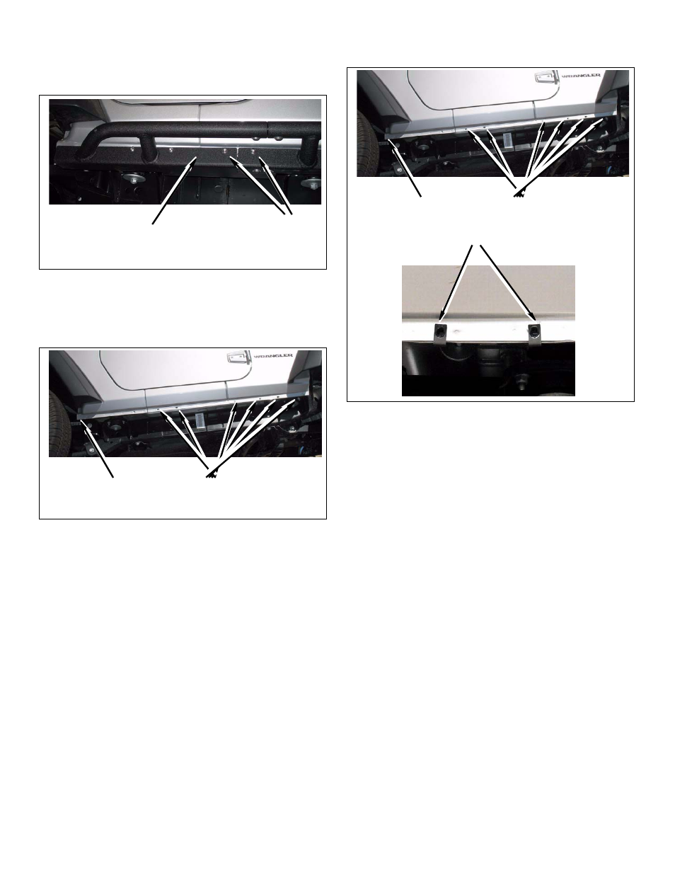 OR-Fab 84307 ROCKER PANEL W/ BAR - JK UNLIMITED 4-DOOR User Manual | Page 3 / 5