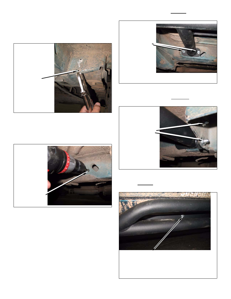 OR-Fab 84460 XJ CHEROKEE HD ROCK SLIDERS User Manual | Page 3 / 4