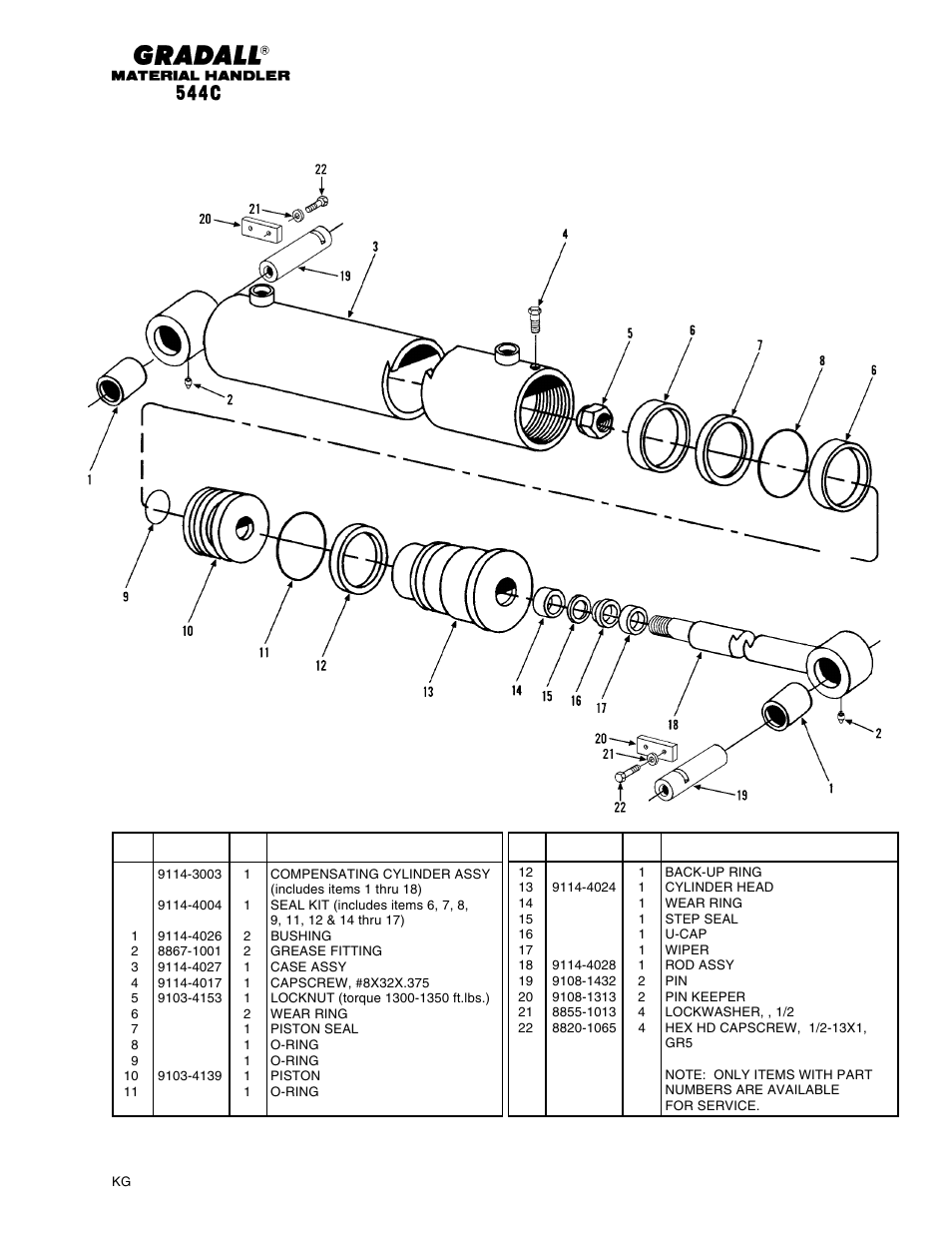 Gradall 544C-10 User Manual | Page 104 / 171