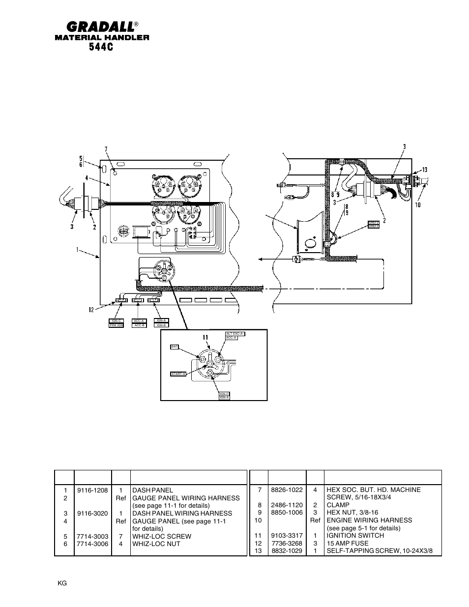 Gradall 544C-10 User Manual | Page 130 / 171