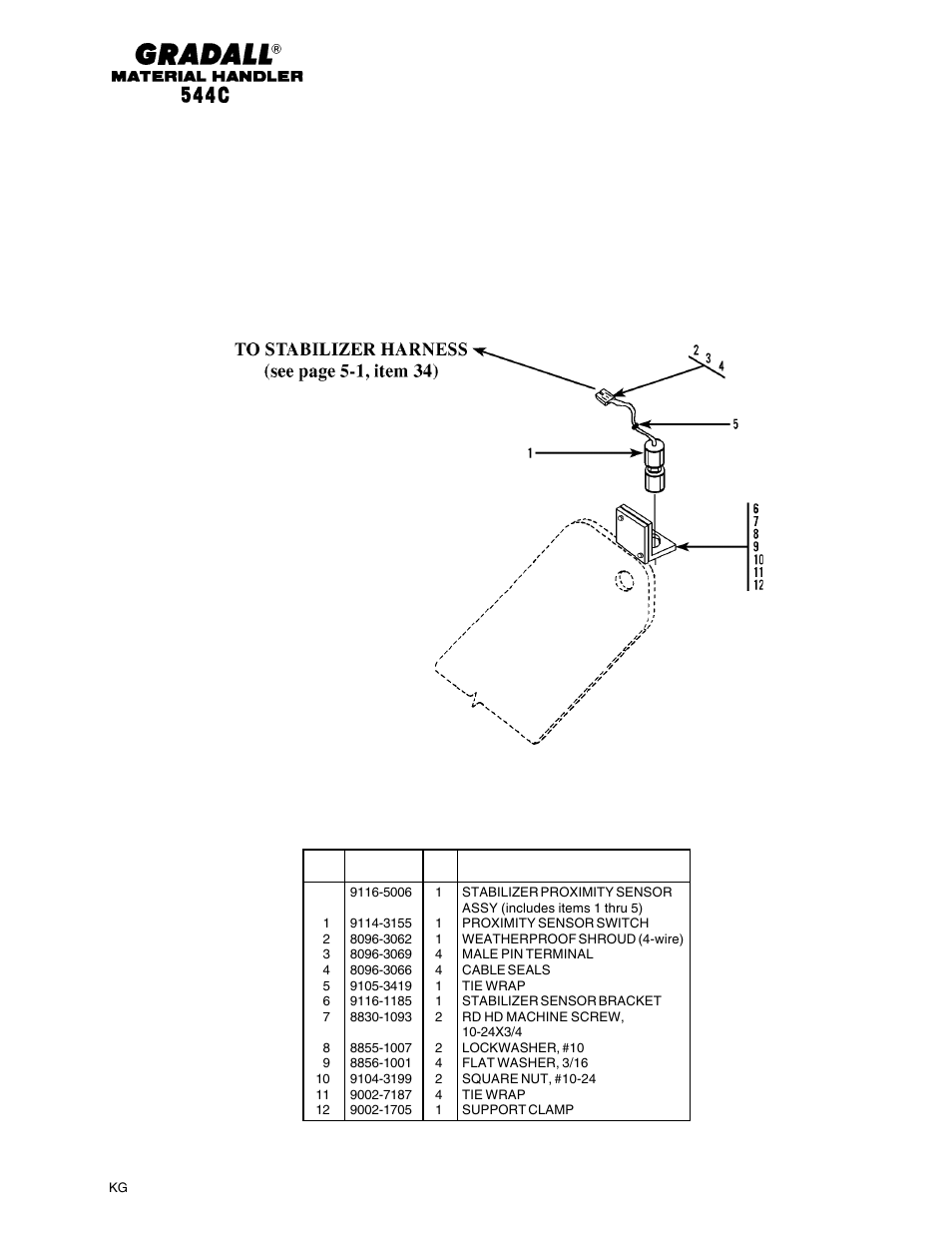 Gradall 544C-10 User Manual | Page 132 / 171