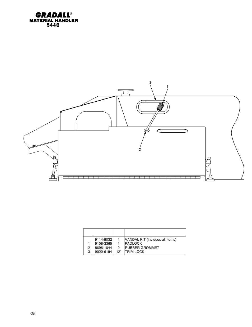 Gradall 544C-10 User Manual | Page 144 / 171