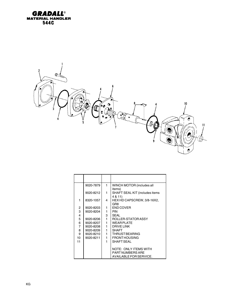Gradall 544C-10 User Manual | Page 161 / 171