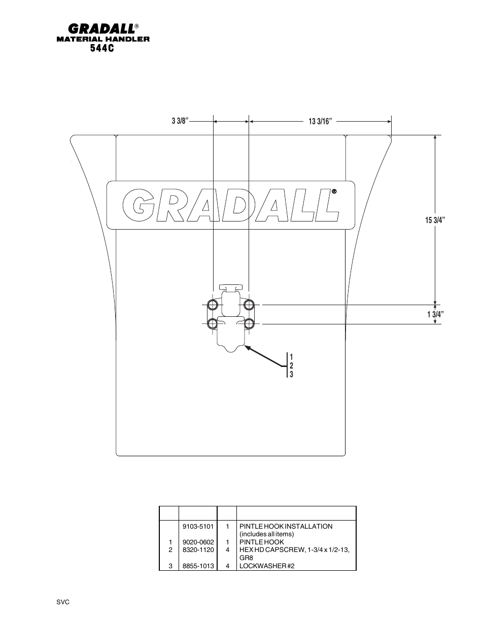 Gradall 544C-10 User Manual | Page 167 / 171