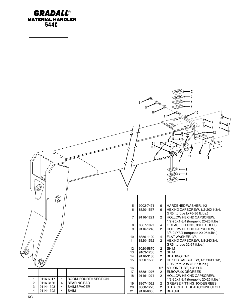 Gradall 544C-10 User Manual | Page 35 / 171