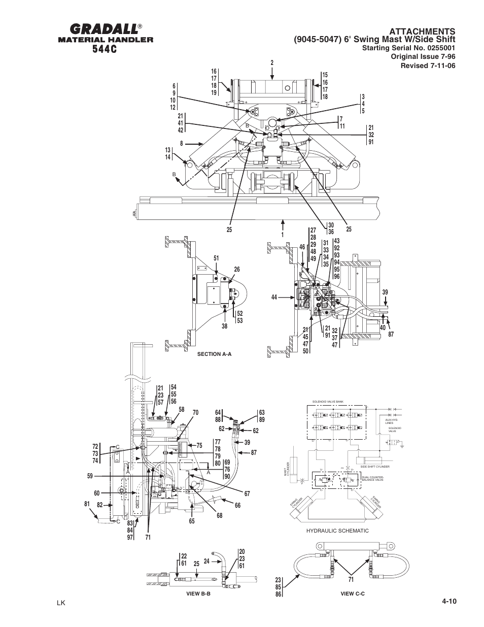 Gradall 544C-10 User Manual | Page 50 / 171