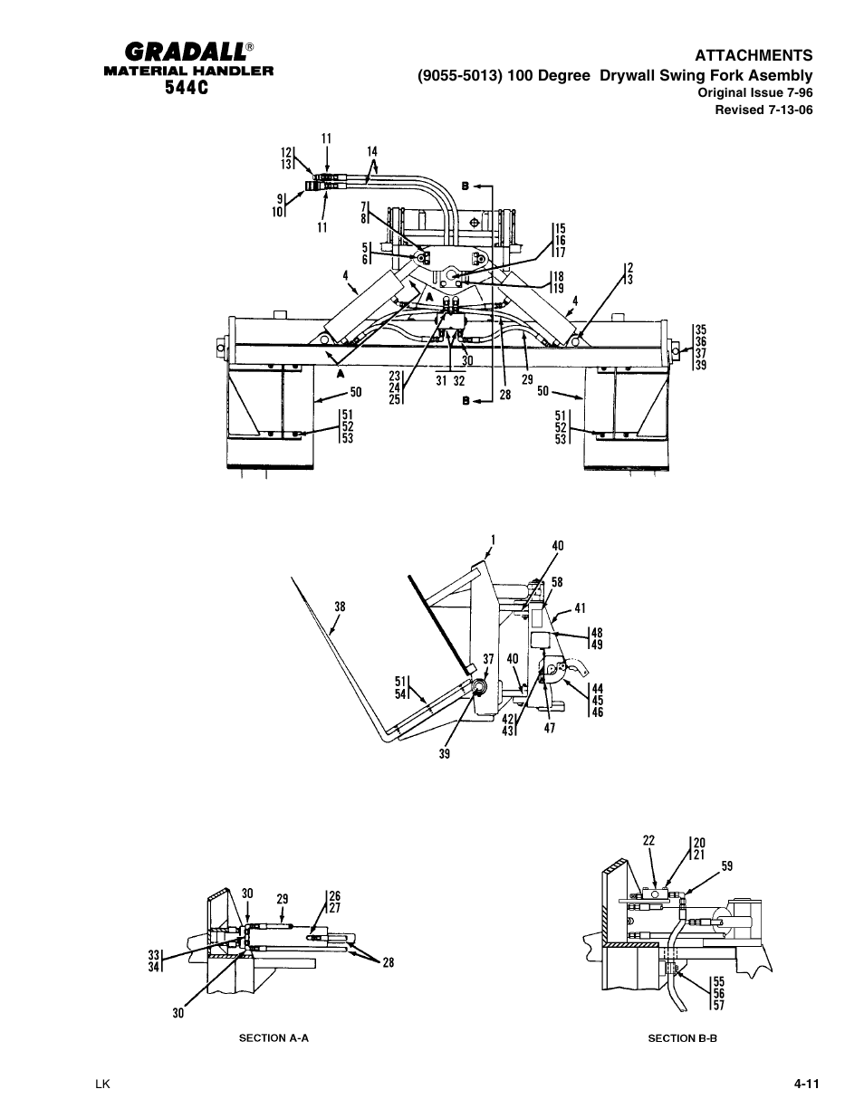 Gradall 544C-10 User Manual | Page 52 / 171