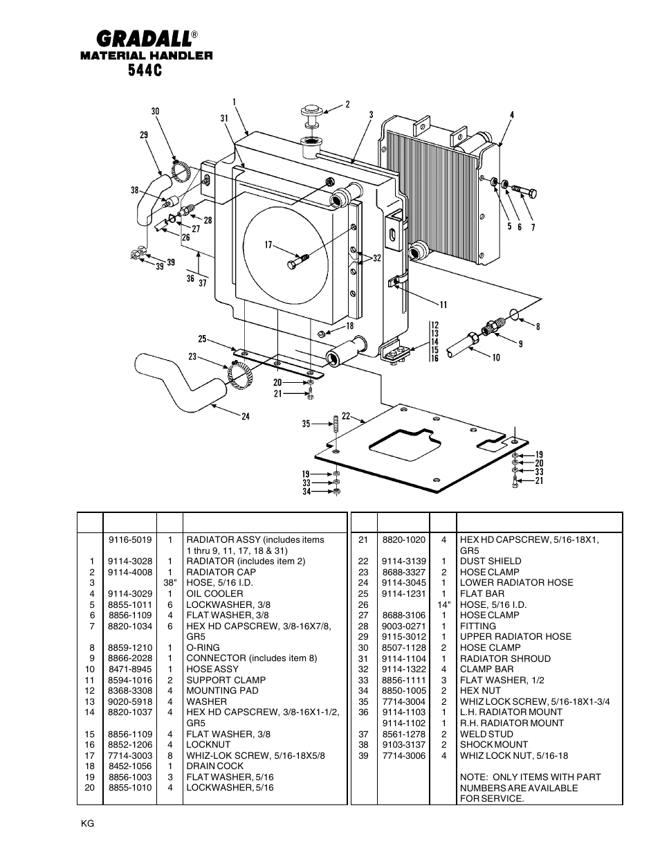 Gradall 544C-10 User Manual | Page 64 / 171