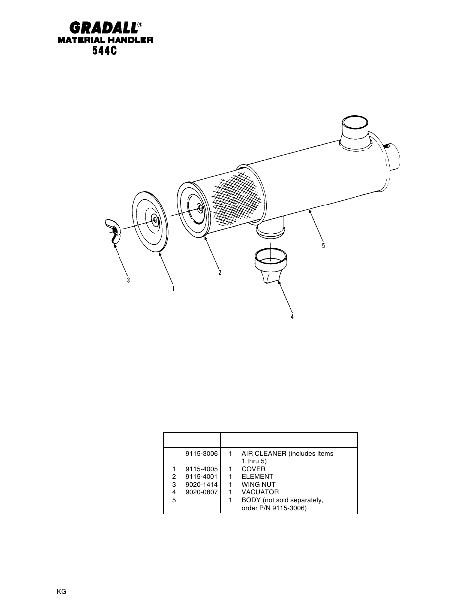 Gradall 544C-10 User Manual | Page 66 / 171