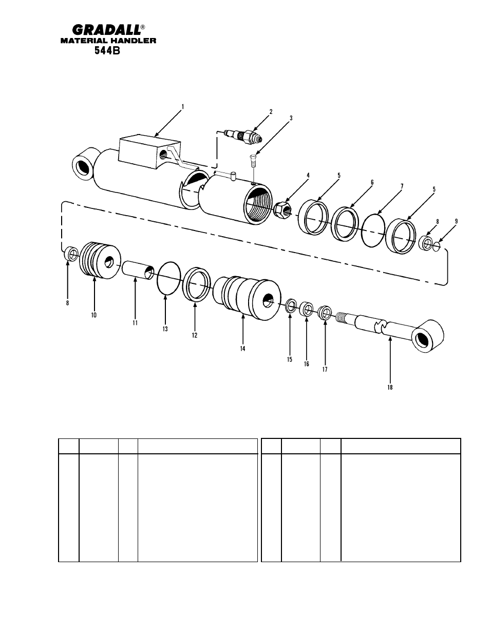 Gradall 544B Parts Manual User Manual | Page 101 / 180