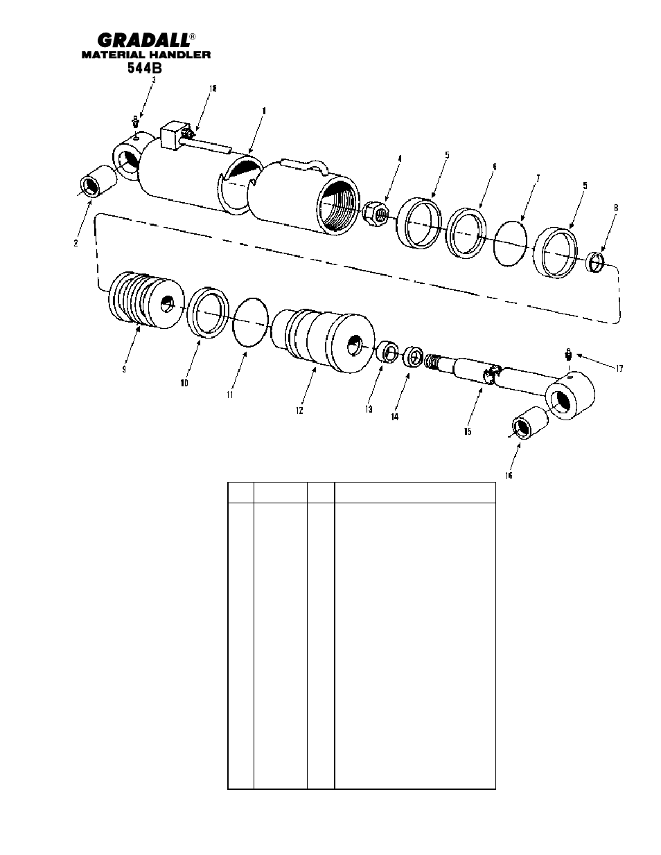 Gradall 544B Parts Manual User Manual | Page 102 / 180