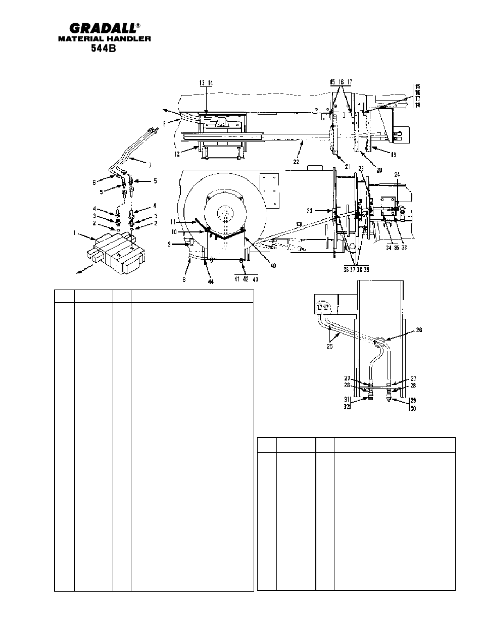 Gradall 544B Parts Manual User Manual | Page 144 / 180
