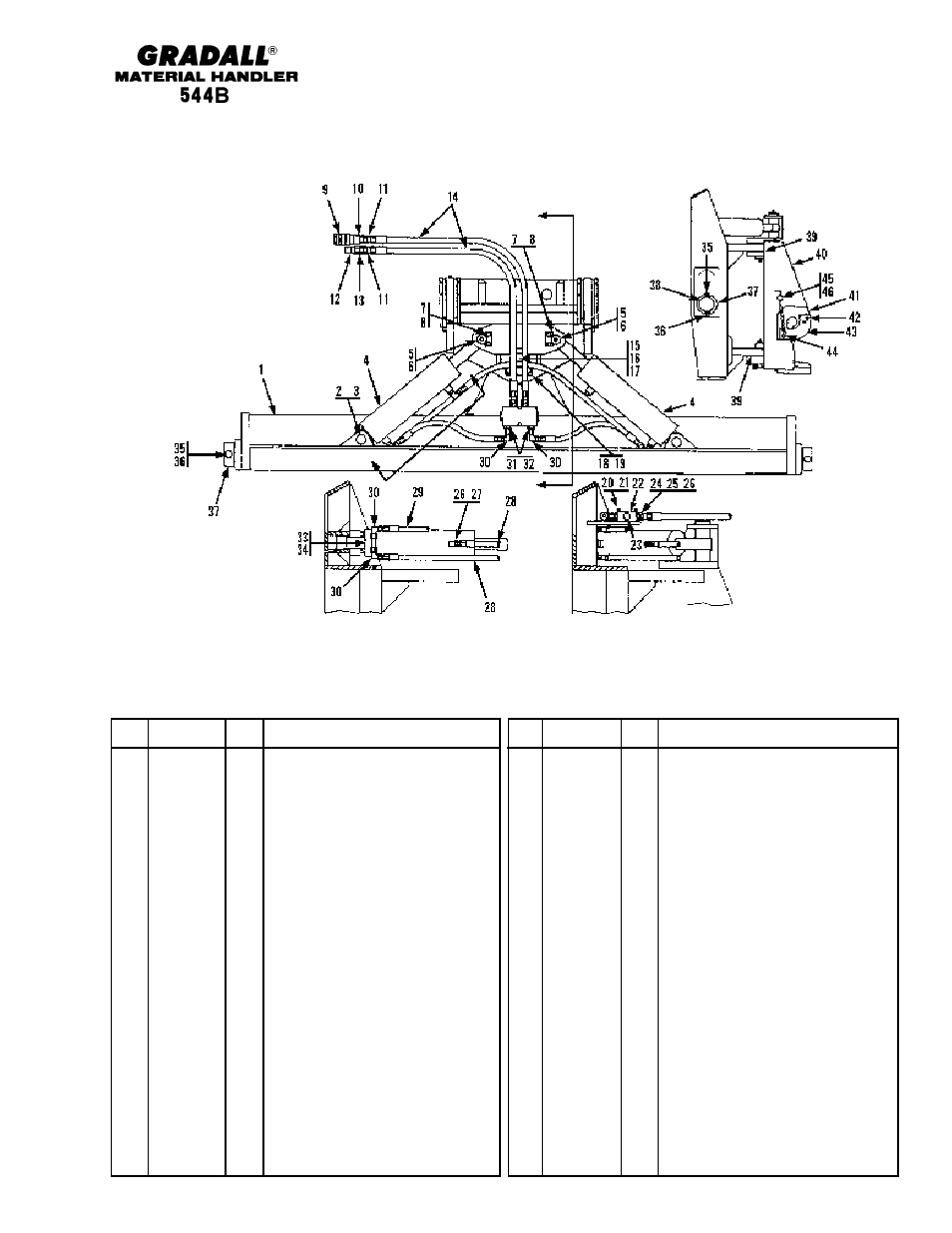 Gradall 544B Parts Manual User Manual | Page 146 / 180