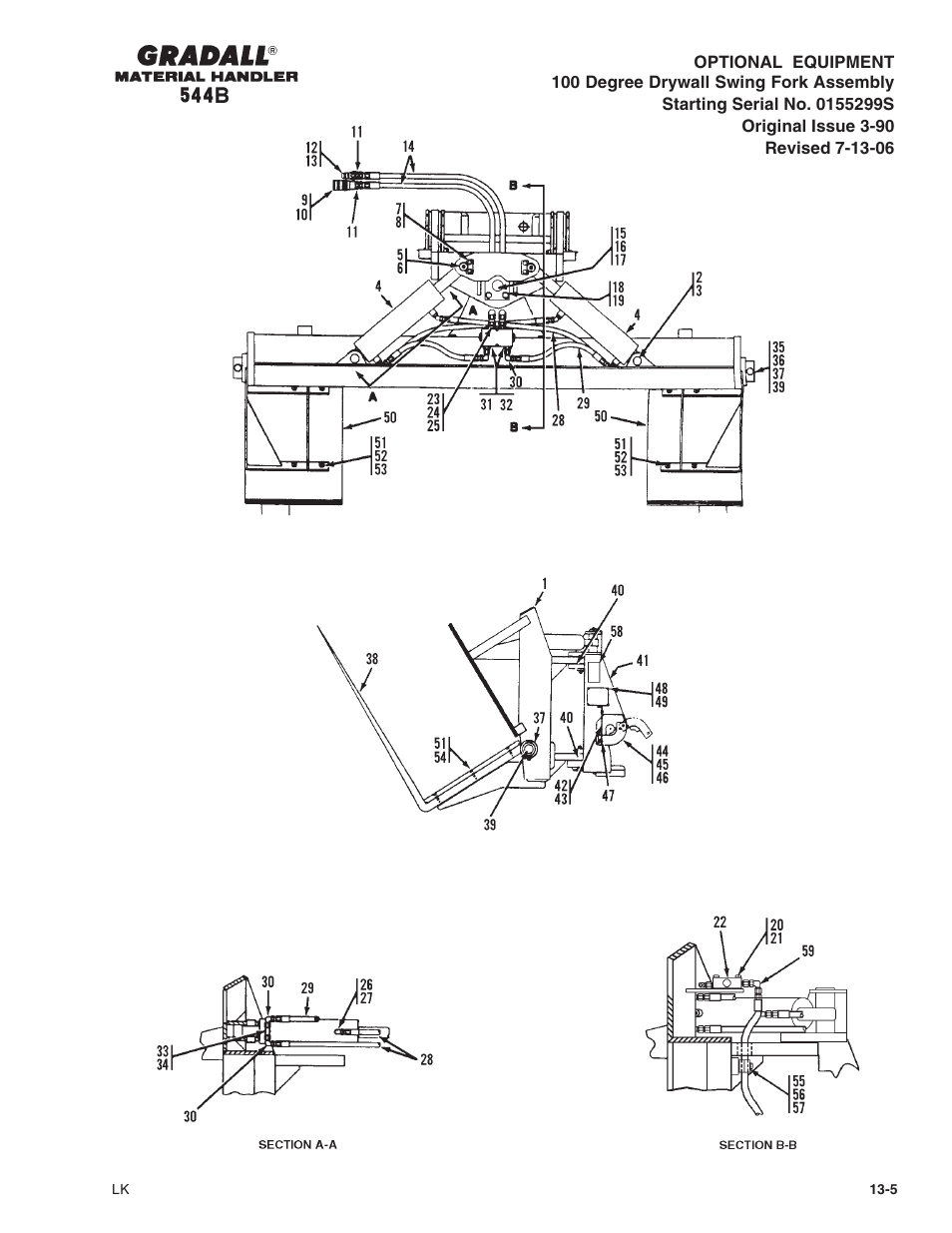 Gradall 544B Parts Manual User Manual | Page 147 / 180