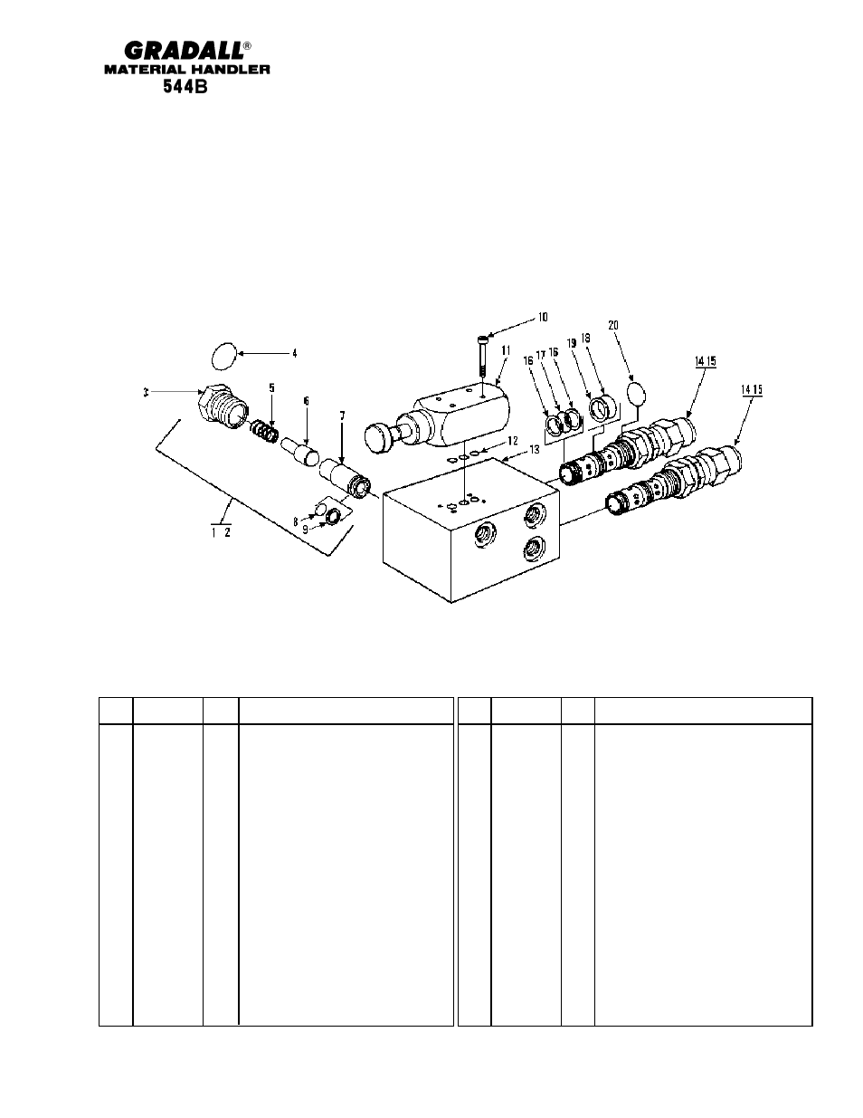 Gradall 544B Parts Manual User Manual | Page 151 / 180