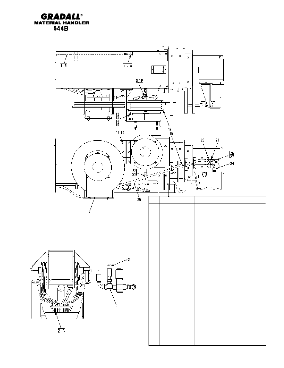 Gradall 544B Parts Manual User Manual | Page 152 / 180