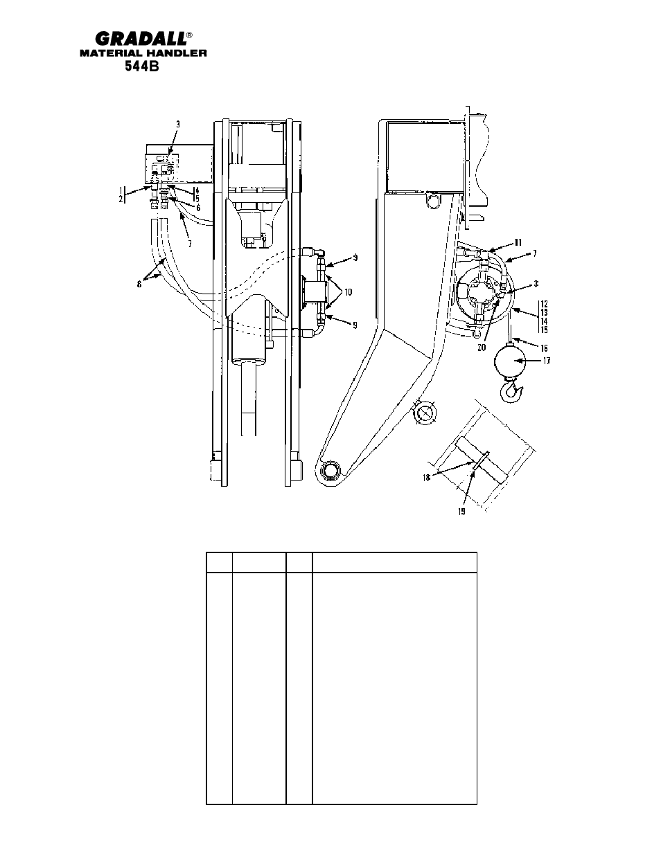 Gradall 544B Parts Manual User Manual | Page 153 / 180