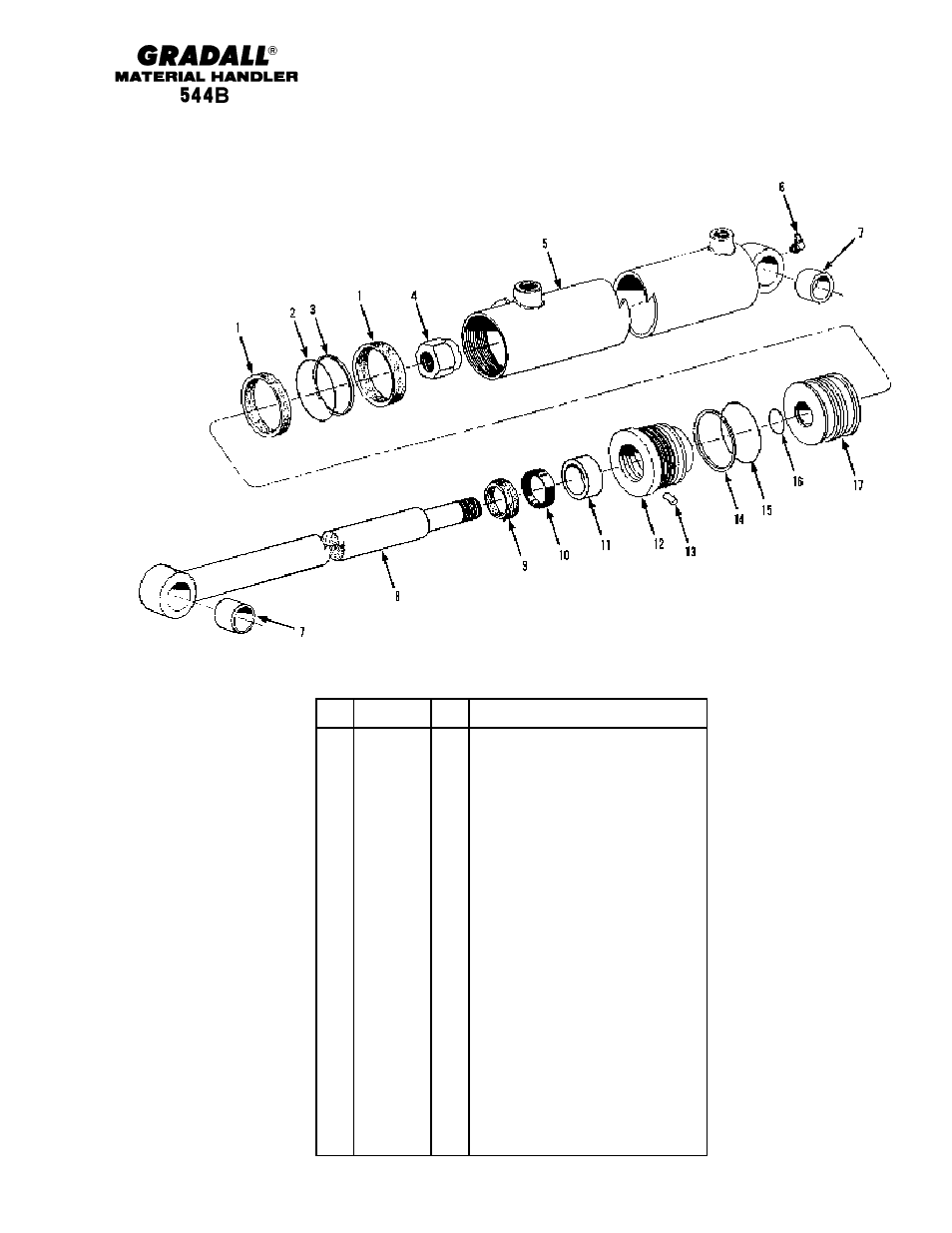 Gradall 544B Parts Manual User Manual | Page 158 / 180