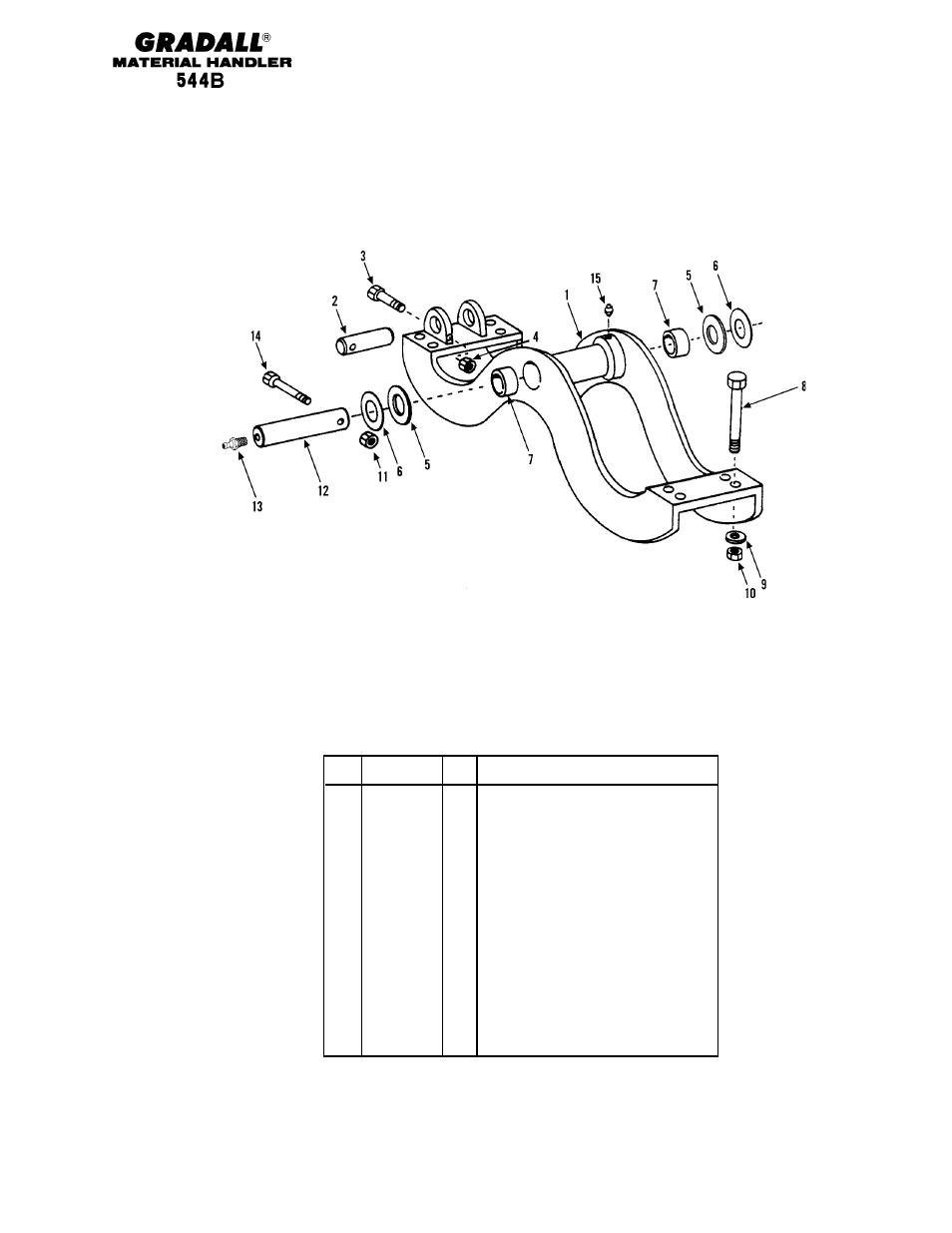 Gradall 544B Parts Manual User Manual | Page 16 / 180