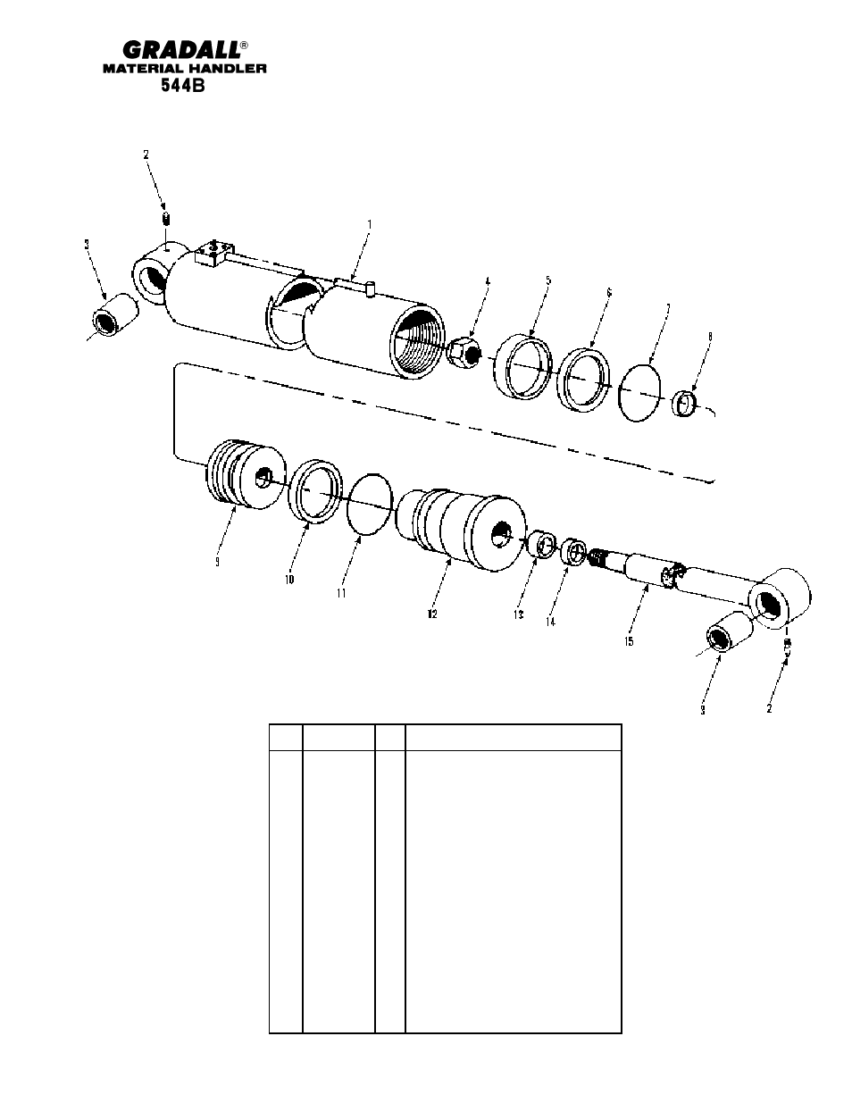 Gradall 544B Parts Manual User Manual | Page 163 / 180